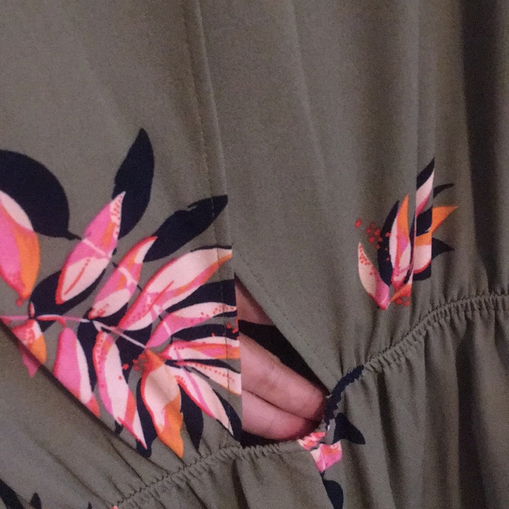 A New Day Moss Green Small Romper - Picture 6 of 9